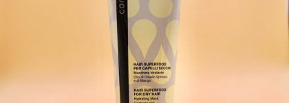 Мягкие и блестящие волосы с увлажняющей маской Barex Contempora Hair Superfood For Dry Hair Hydrating Mask