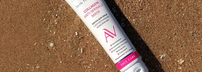 Ещё одна рабочая лошадка от Aravia Laboratoires - маска для лица Collagen Anti-Wrinkle Mask, 100 мл