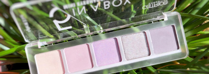Шалость не удалась - палетка Catrice 5 in a box mini 080 Diamond Lavender Look