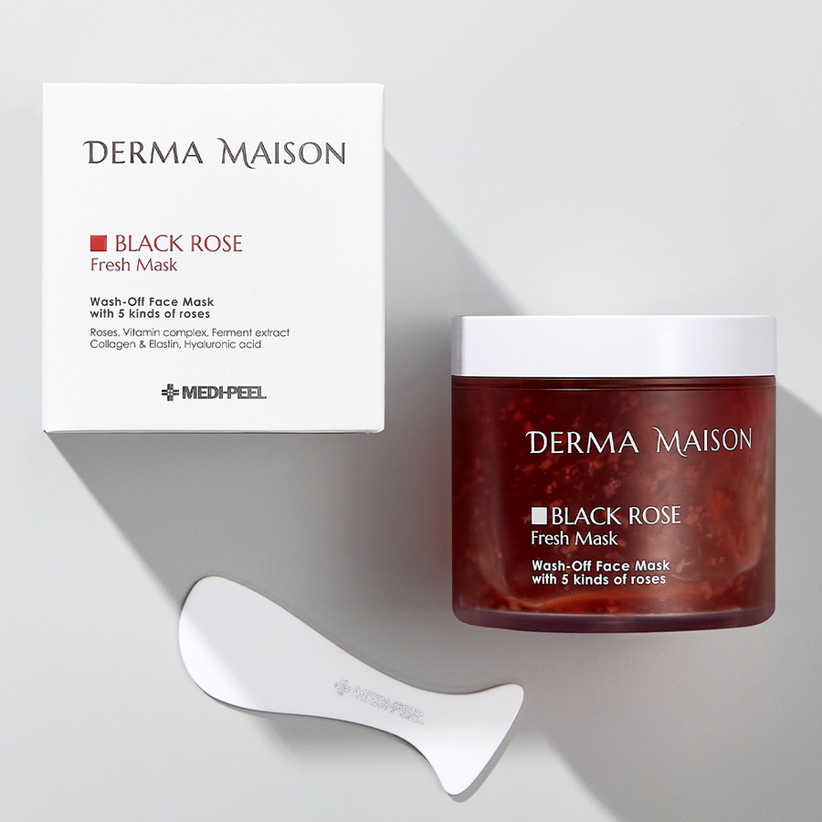 Medi-Peel Derma Maison Black Rose Fresh Mask. Фото с официального сайта бренда.