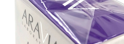 Легкий антивозрастной уход на лето с фиолетовой линией от Aravia Laboratoires