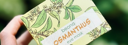 Тканевые патчи для глаз Beona Osmanthus Eye Mask - качественное увлажнение недорого