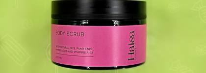 Вкус детства с нюансами - скраб для тела Halsa Cosmetics с ароматом баблгам, 250 мл