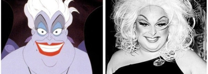 Брови до небес и фиолетовый тон: уроки красоты от морской ведьмы Урсулы