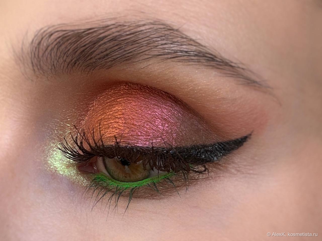 В слизистой - Parisa Cosmetics Neon 603 Bright Green