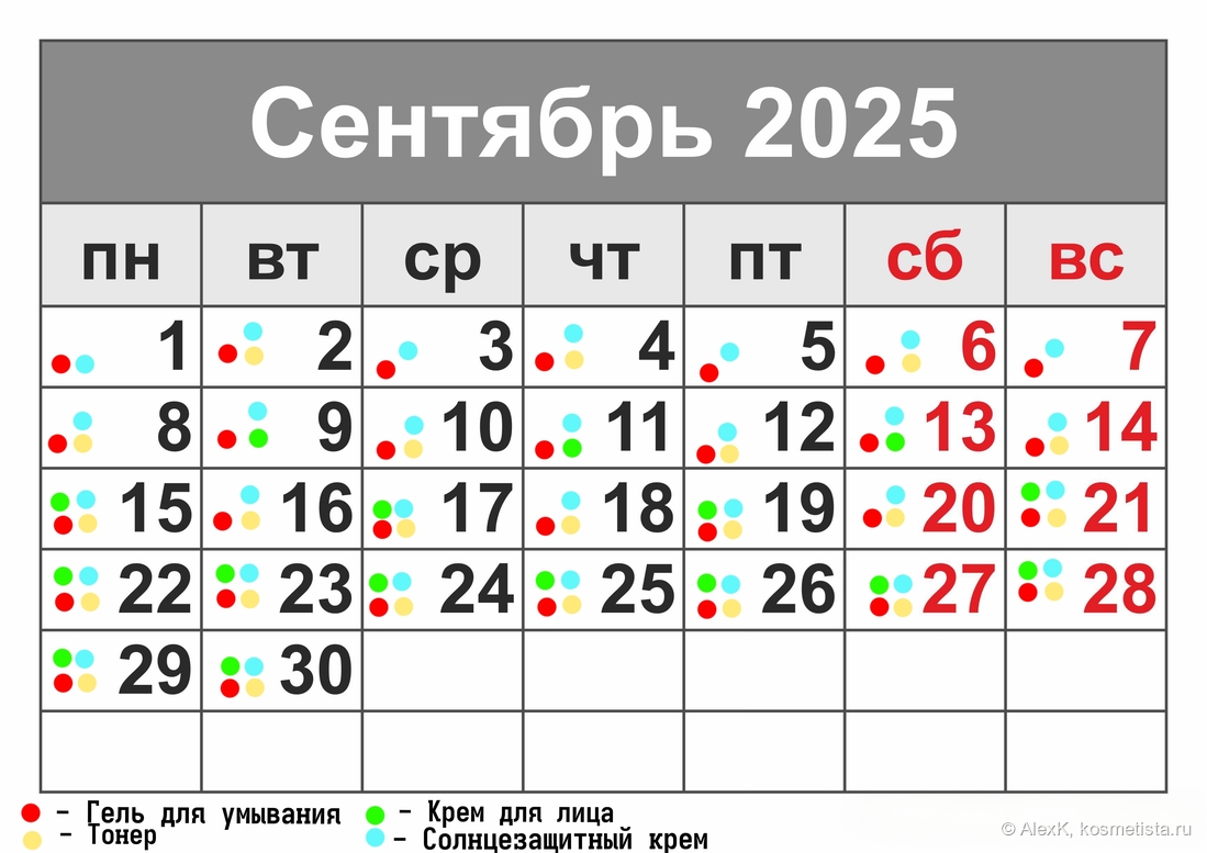 Моя схема введения средств линии в уход