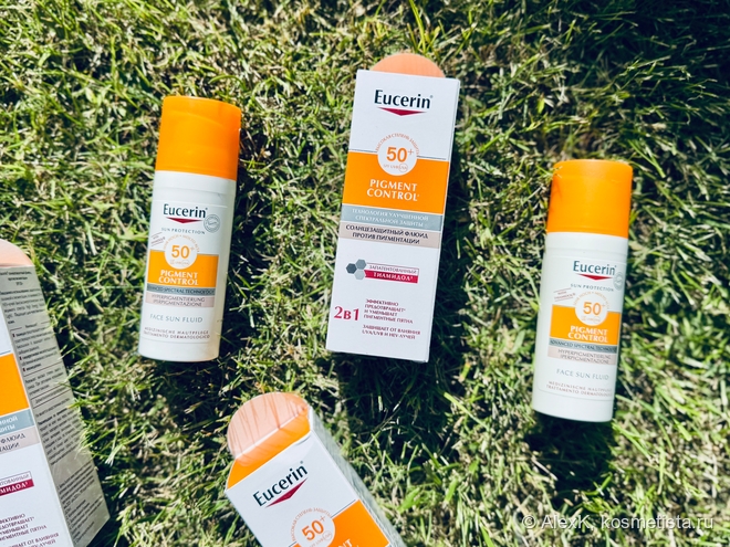 Мой капризный трудяга - солнцезащитный флюид Eucerin Pigment Control SPF 50+