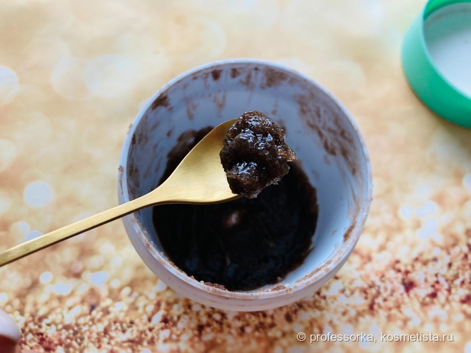 Текстура скраба для головы