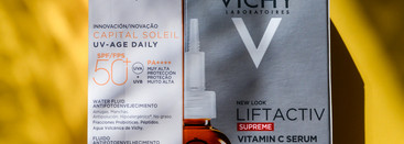 Лёгкая текстура и качественная защита лица от солнца. Vichy Capital soleil uv-age daily spf50+