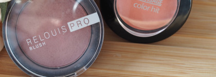 Два моих румяных старичка: Relouis Pro Blush (тон 74 Lilac Bunch) и Luxvisage Color Hit (тон 18)
