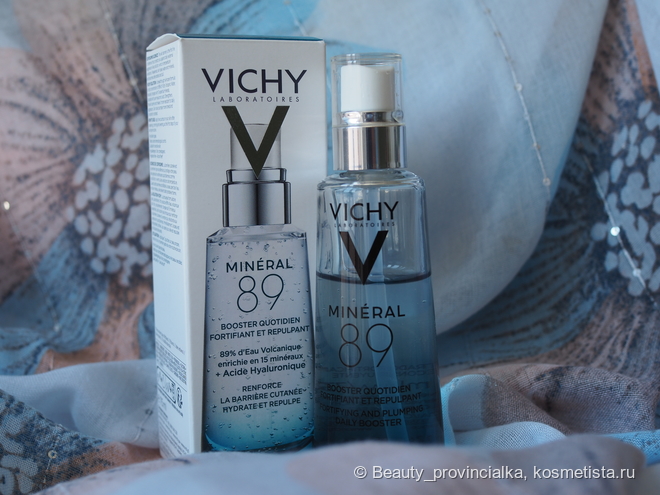 Гель-сыворотка Minéral 89 Fortifying And Plumping Daily Booster от Vichy - это база