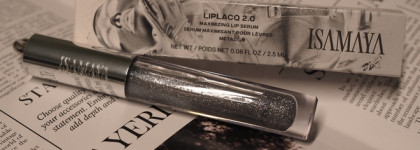 Мой фаворит среди блесков в 2024 – Isamaya Liplacq 2.0 Maximizing Lip Serum в оттенке Metal