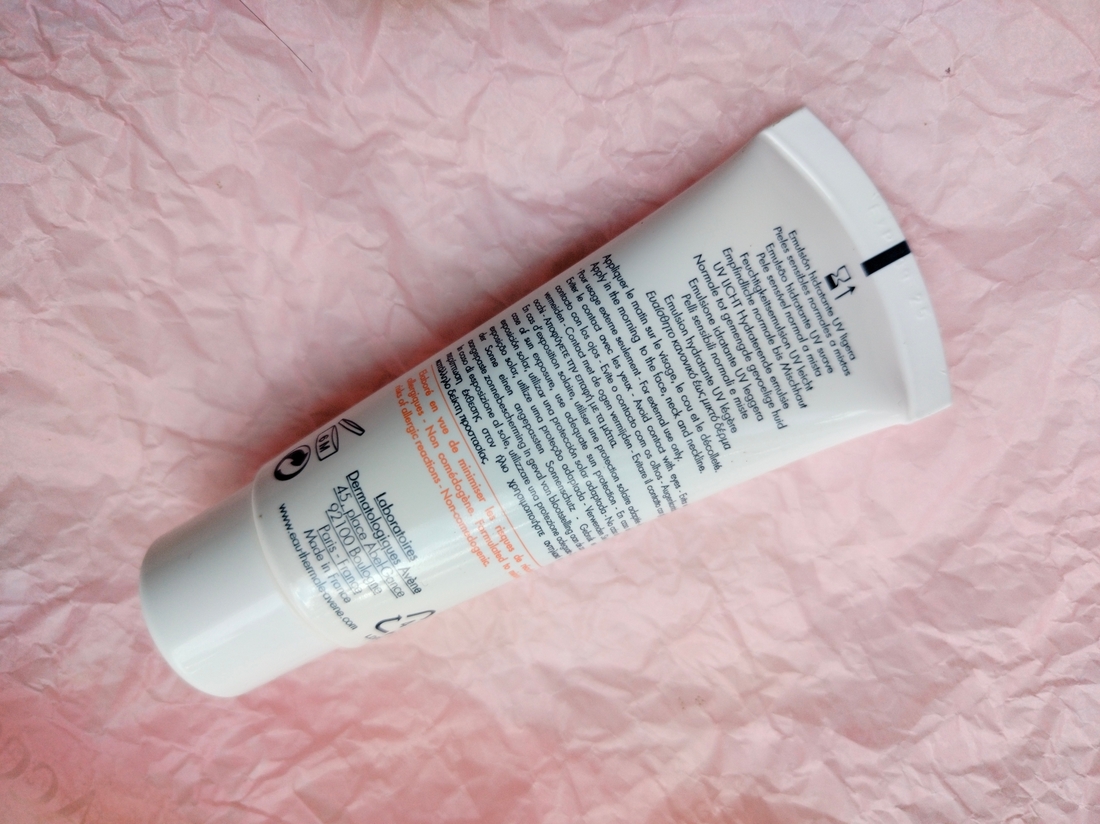 Avene Hydrance UV Legere Emulsion, информация