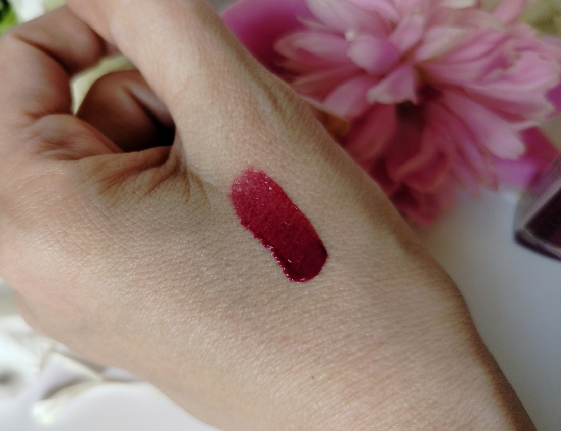Bourjois Rouge Edition Velvet в оттенке №14 PlumPlum, свотч