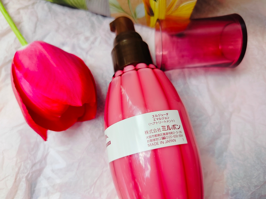Milbon Deesse`s Elujuda Emulsion, этикетка