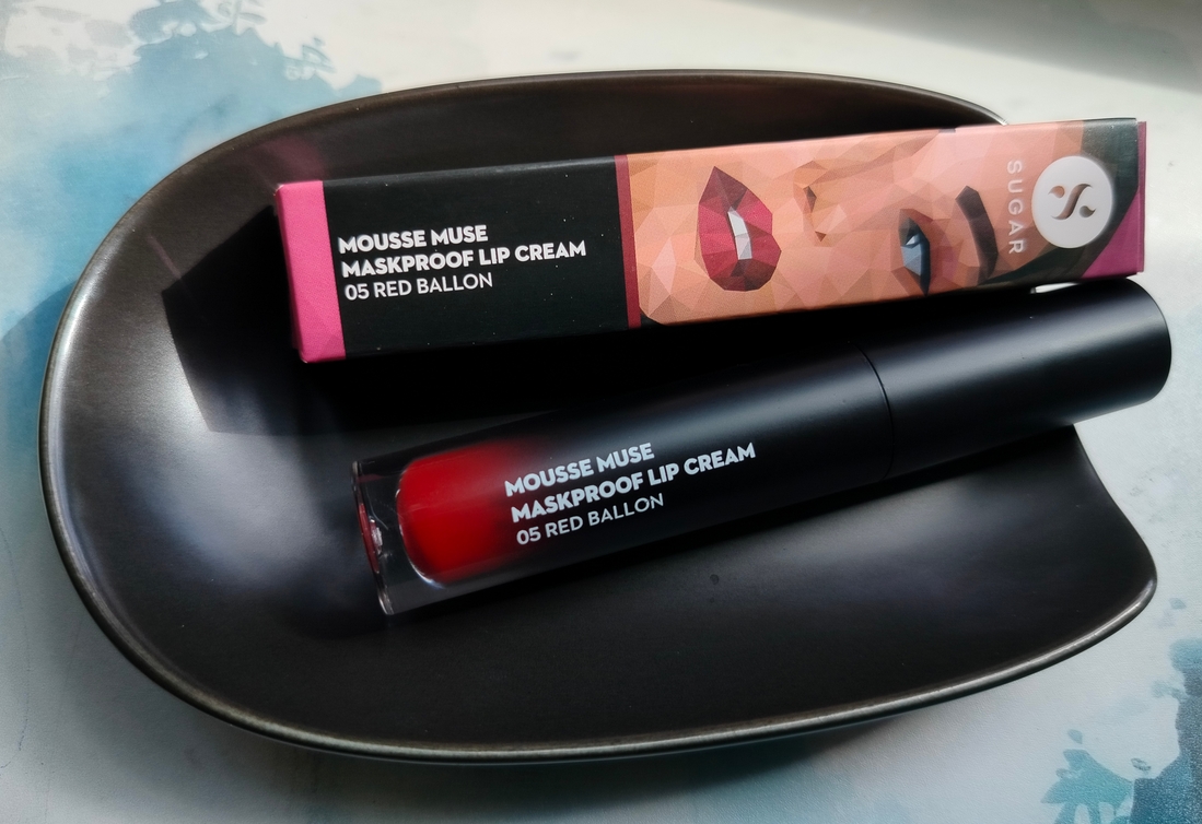 Mousse Muse Maskproof Lip Cream от Sugar 06 Red Baloon