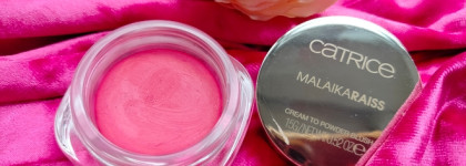 Палитра месяца: матовые кремовые румяна Catrice Cream to Powder Blush в оттенке С01 Daydreaming из лимитированной коллекции Malaikaraiss