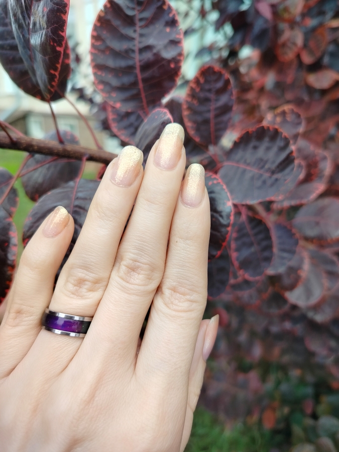 В один слой на нюдовой базе