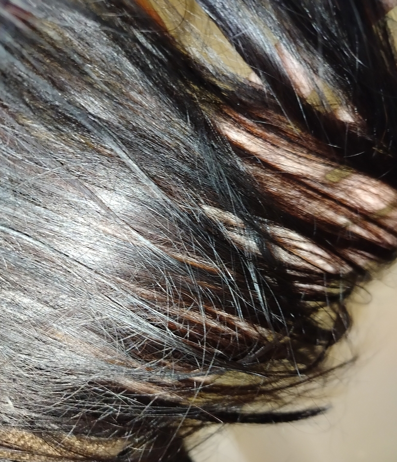 Концы суховаты, путаются