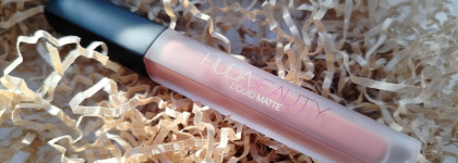 Легендарная матовая Huda Beauty Liquid Matte в культовом нюдовом оттенке #Trendsetter. Сравнение MAC Powder Kiss Liquid Lipcolor #979 Impulsive