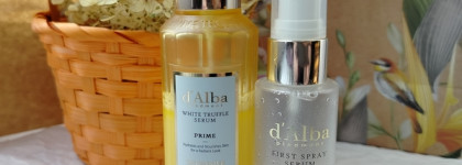 Сыворотки, которые помогли моей коже зимой от D'Alba: White Truffle First Spray Serum и White Truffle Prime Intensive Serum