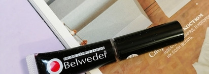 Бальзам-блеск для губ Belweder с церамидами в оттенке глинтвейн внезапно ставший популярным на волне сходства с Clinique almost lipstick Black Honey