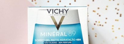 Vichy Mineral 89 48H moisture matt sorbet - идеальное увлажнение моей жирной кожи в жару