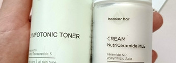 Booster bar: Lymfotonic toner и Крем Nutriceramide MLE