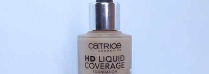 Когда лучшее — враг хорошего: тональная основа HD Liquid Coverage Foundation от Catrice в 10 оттенке (light beige)