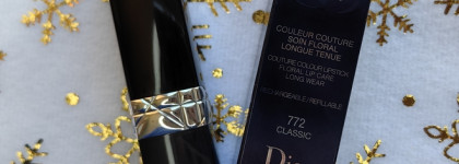 Аромат вещей из бабушкиного сундука: Dior Rouge Dior Matte в оттенке 772 Classic