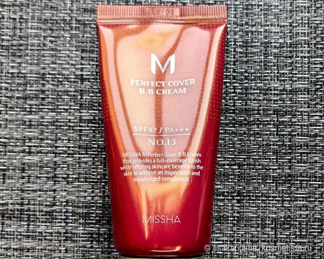 Лучший Бб-Крем: Missha M Perfect Cover BB Cream SPF 42 PA+++ в оттенке 13