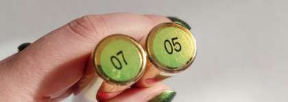 Бюджетная матовая помада Relouis Paradiso. Для своей стоимости не плохо. Оттенки 05 Trendsetter и 07 Honeymoon