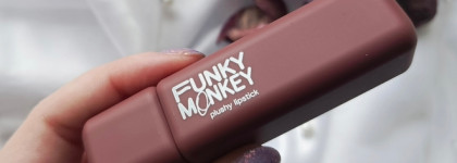 Funky Monkey Plushy lipstick 04: Комфортная и стойкая помада с красивым финишем