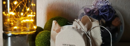 Ароматическая натуральная свеча "Табак и ваниль" от Uvinion