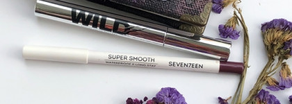 Сливовый тандем: тушь Parisa Wild Nature- 04 Berry и карандаш Seventeen Super Smooth WP - Plum 52