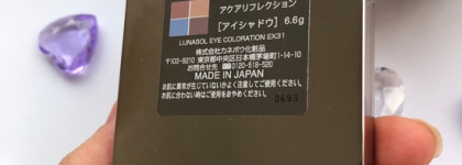 Красавица палетка теней Lunasol Eye coloration eyeshadow palette в оттенке EX31 Aqua reflection