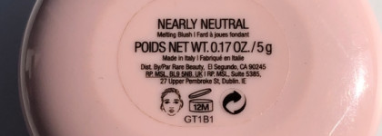 Румяна Rare Beauty Stay Vulnerable Melting cream blush в оттенке Nearly Neutral - дружбы не получилось