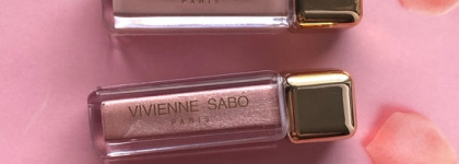 Тени Vivienne Sabo Artiste liquid eyeshadow в нежных оттенках 03 и 05