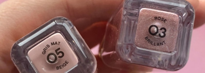 Тени Vivienne Sabo Artiste liquid eyeshadow в нежных оттенках 03 и 05