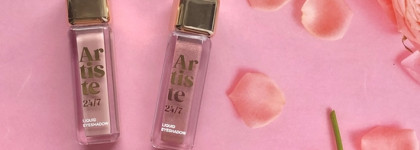 Тени Vivienne Sabo Artiste liquid eyeshadow в нежных оттенках 03 и 05