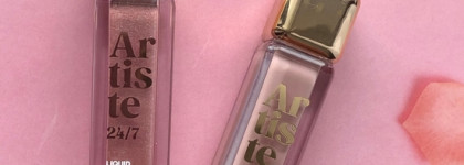 Тени Vivienne Sabo Artiste liquid eyeshadow в нежных оттенках 03 и 05