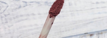 Эффект мягкого фокуса с помадой Divage Matte Cloud liquid lipstick в оттенке 02 Rose shadow