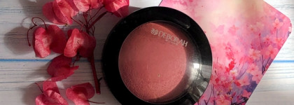 Нежные коралловые румяна Deborah Milano hi-tech blush в оттенке 62