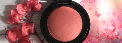Нежные коралловые румяна Deborah Milano hi-tech blush в оттенке 62
