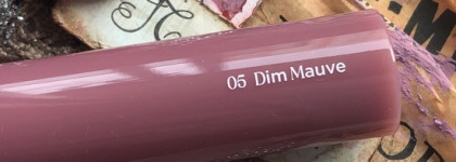 Новинка: «стеклянный» блеск Rom&nd Glasting Color Gloss в оттенке 05 Dim Mauve