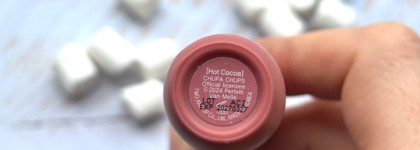 Бархатная помада- мусс Chupa Chups Marshmallow Lip Mousse в оттенке Hot Cocoa