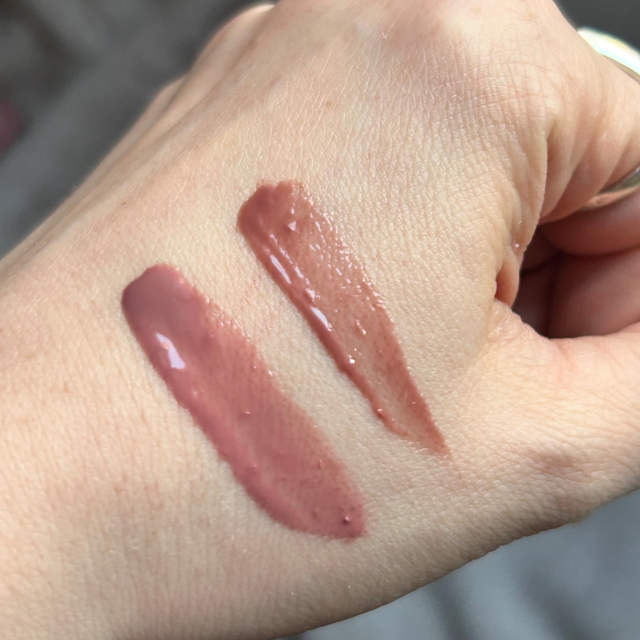 Слева Laneige, слева Essence.