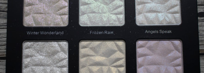 Shellwe Makeup Forest Night Hightlighter Palette - моя любимая палетка хайлайтеров