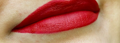 Моя вторая покупка жидкой помады от Nouba Millebaci Lip Cream в оттенке номер 7