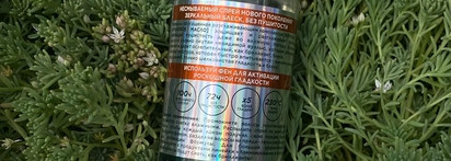 Гладкие и блестящие волосы c разглаживающим спреем для придания блеска от Garnier Fructis
